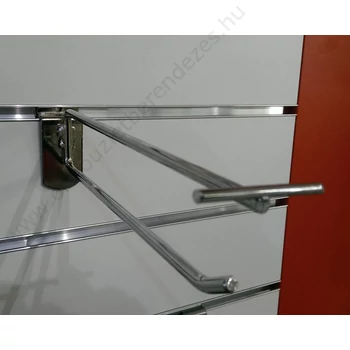 Szimpla kampó panelba ÁRjelzős 100mm