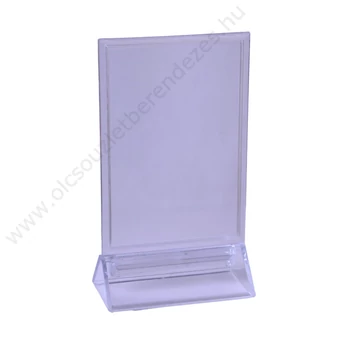 A6 ártábla tartó, PLEXI