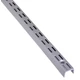 Metall kétsoros falisín, 8-224 cm, EZÜST
